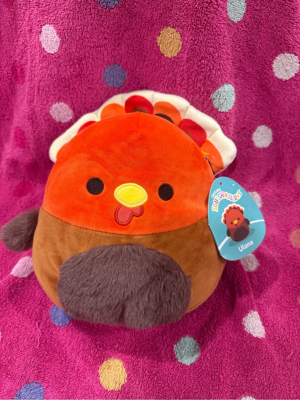 Squishmallows Ulana Turkey Plush — Original Tags Attached
